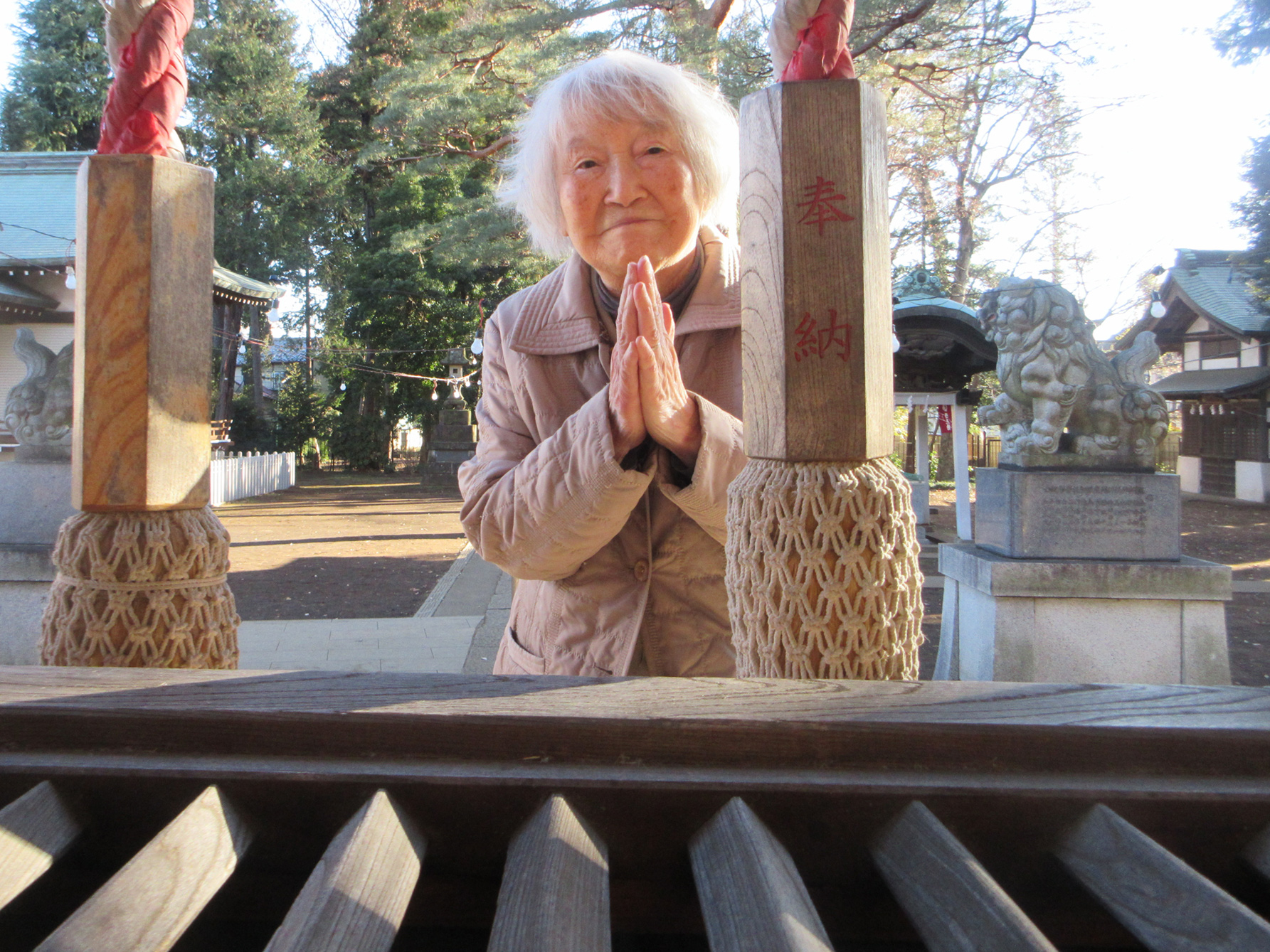 初詣-1 ニチイホーム南大泉