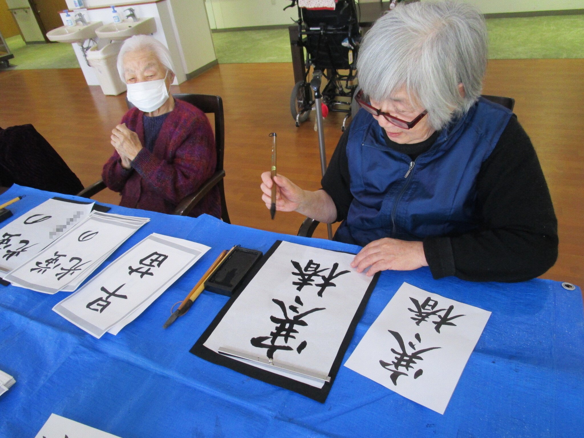 年始のアクティビティ-4　ニチイホーム三鷹