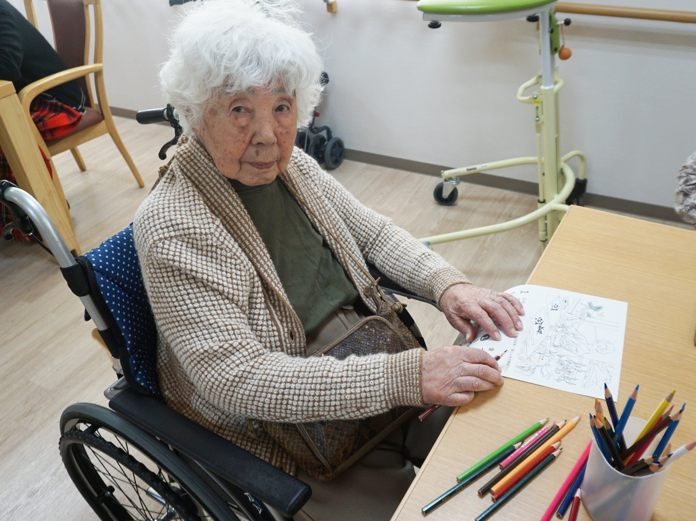 カレンダー作り-1　ニチイホーム練馬高野台