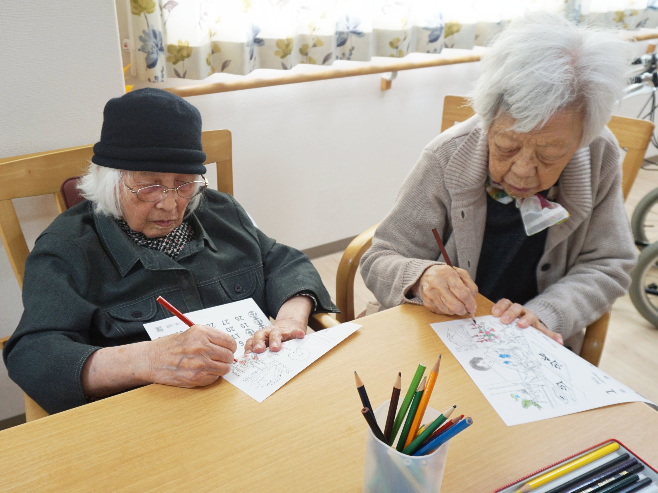 カレンダー作り-3　ニチイホーム練馬高野台