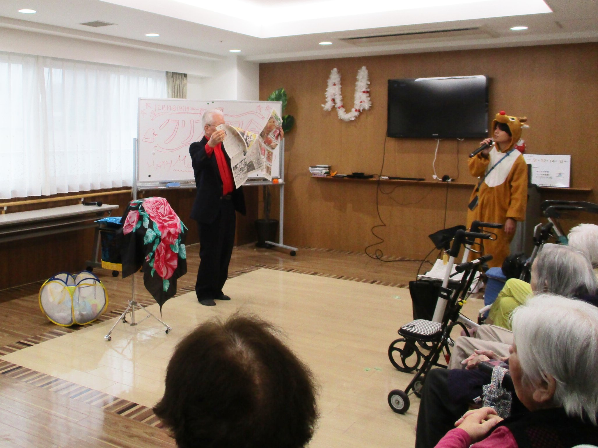 2025年　ちょっと早いクリスマス会-2　ニチイホーム王子