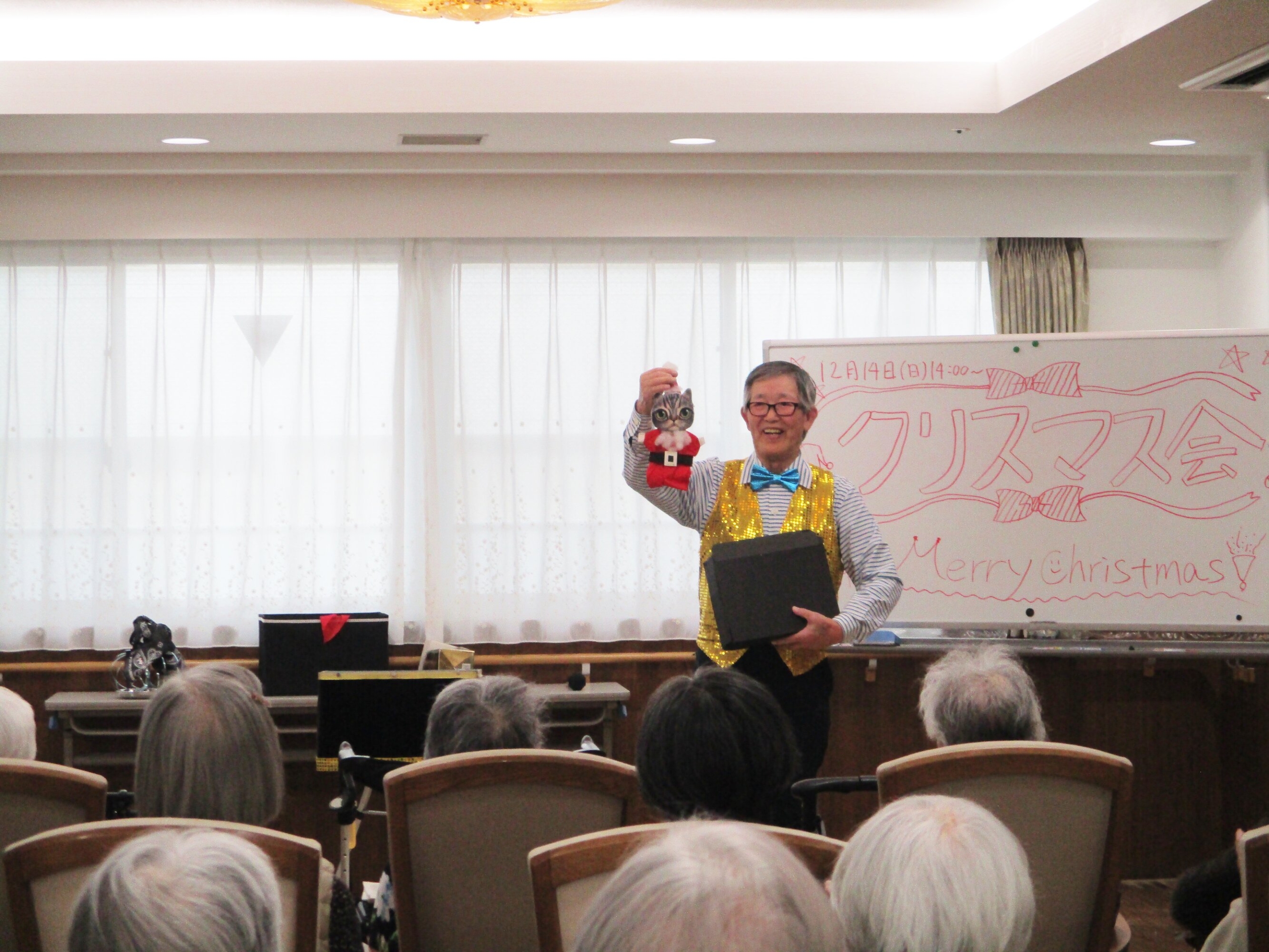 2025年　ちょっと早いクリスマス会-4　ニチイホーム王子