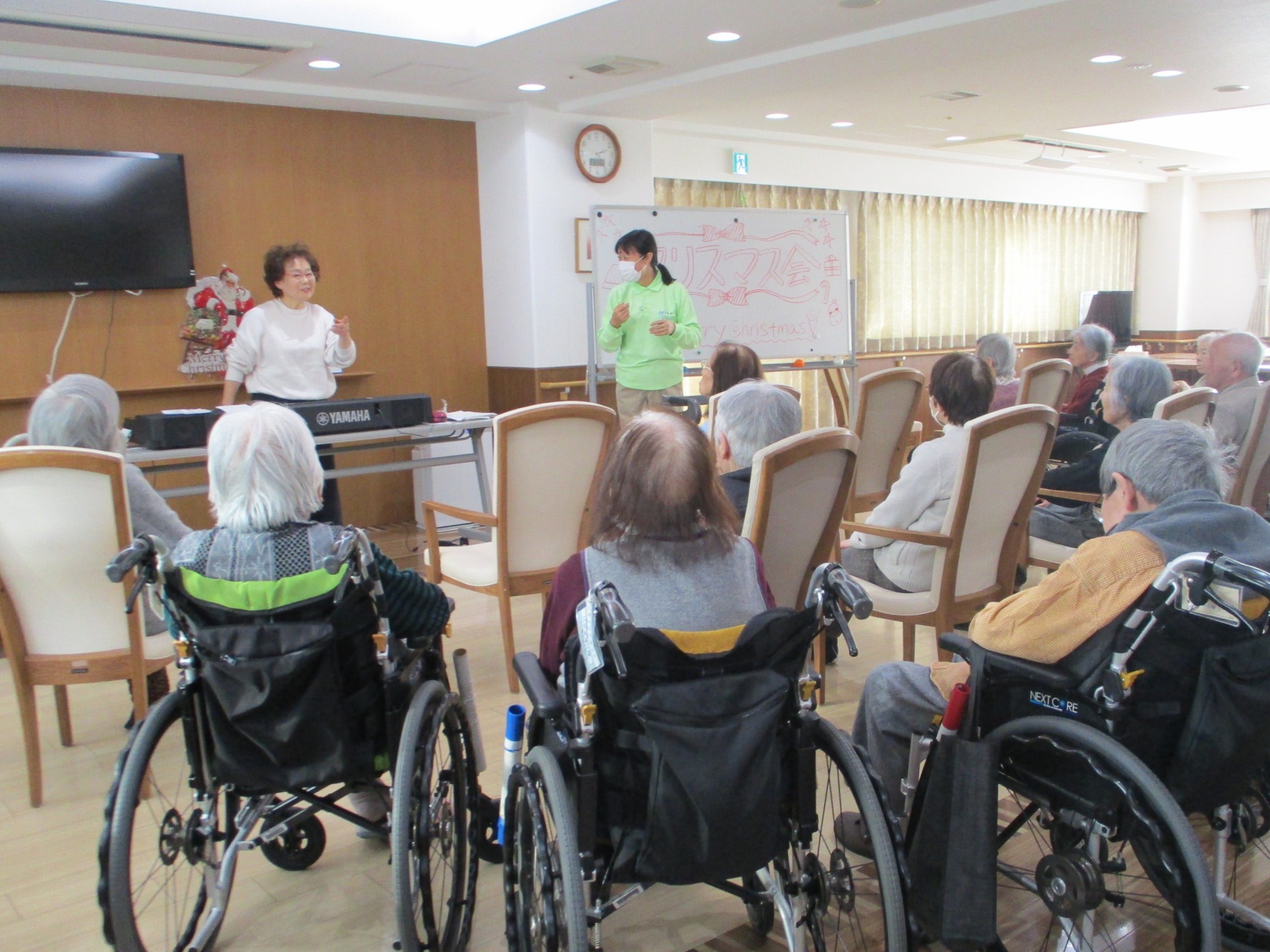 12月開催　音楽リトミック-1　ニチイホーム王子