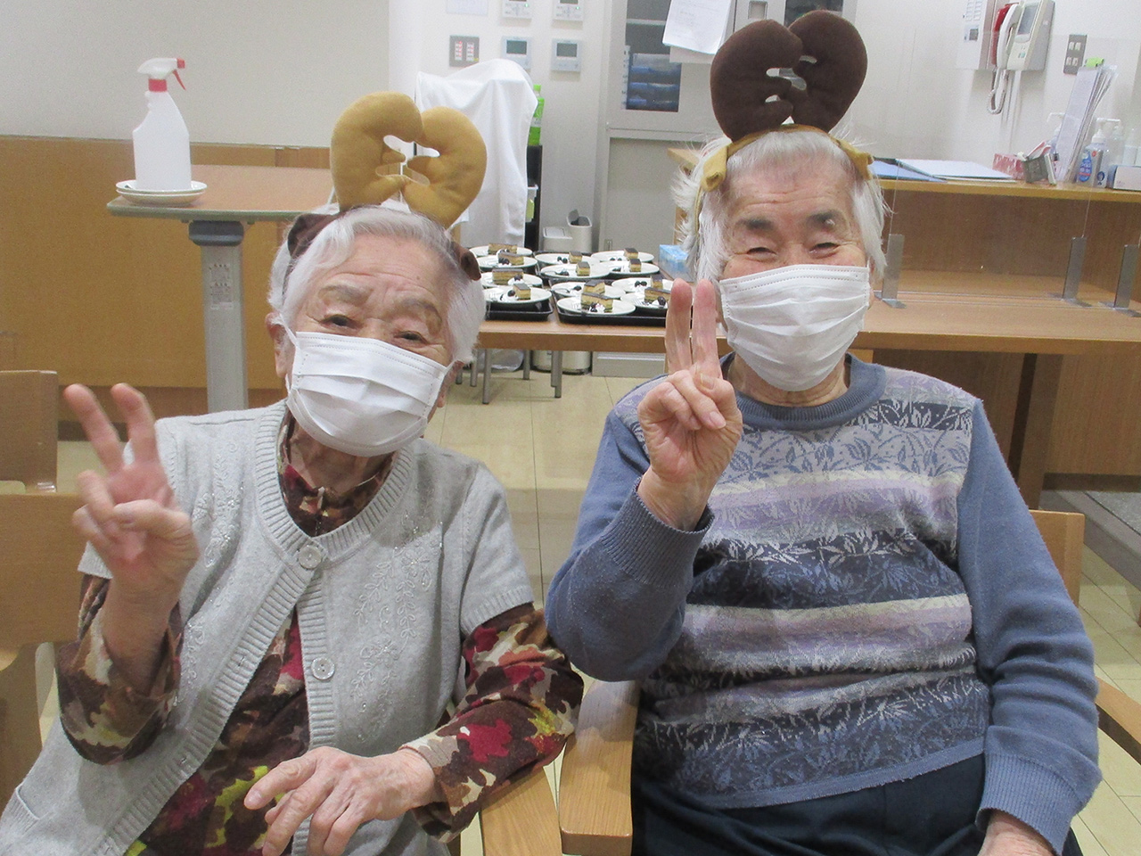 クリスマス会-1 ニチイホーム大宮公園