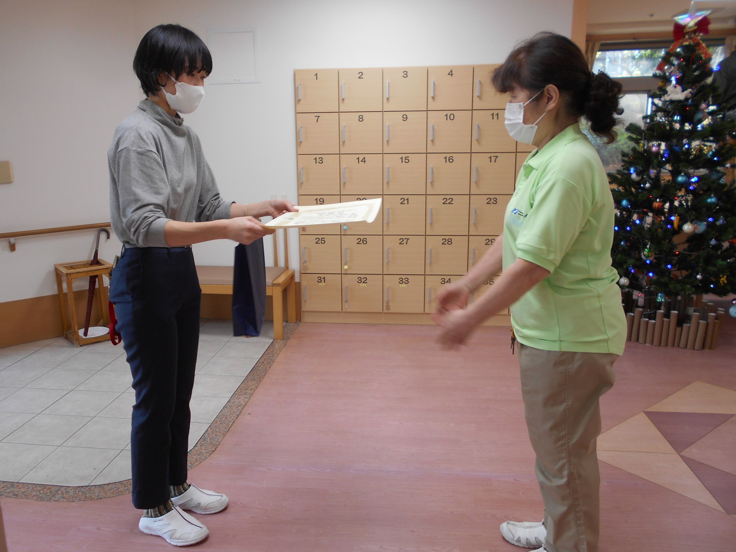 介護従事者等永年勤続表彰-3　ニチイホーム西武柳沢