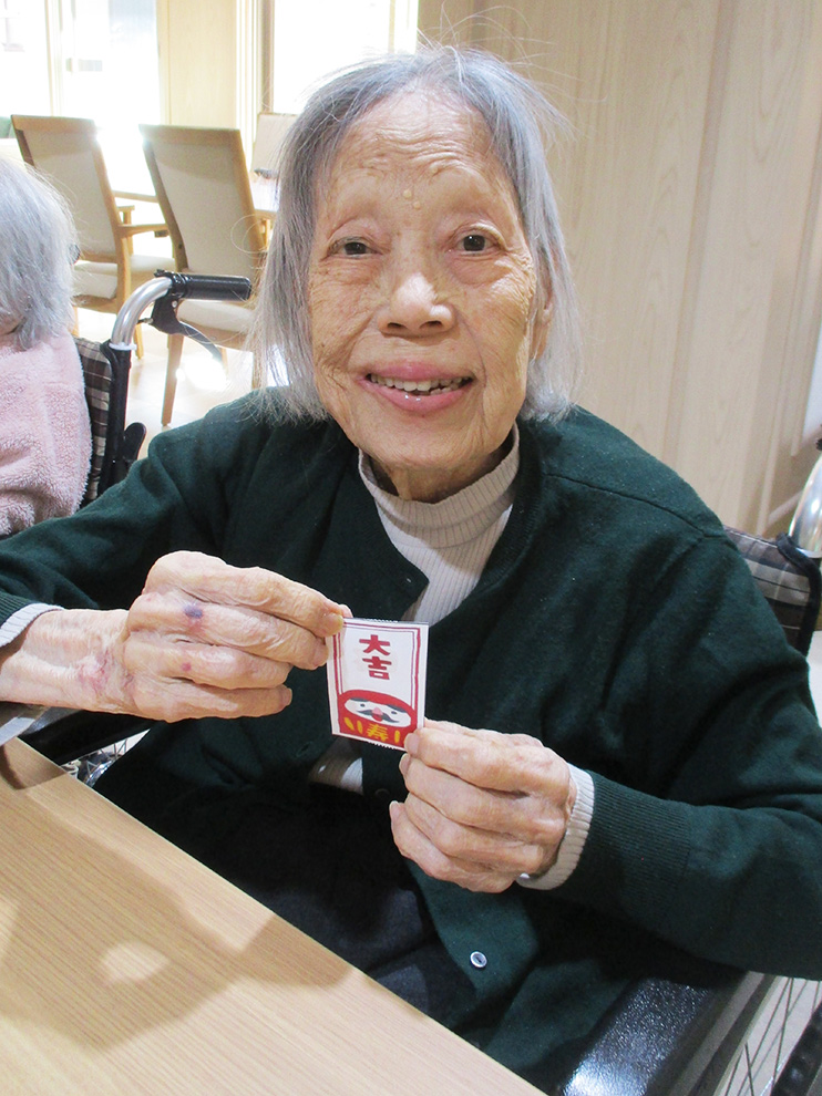 初詣と新年会-5 ニチイホーム杉並堀ノ内