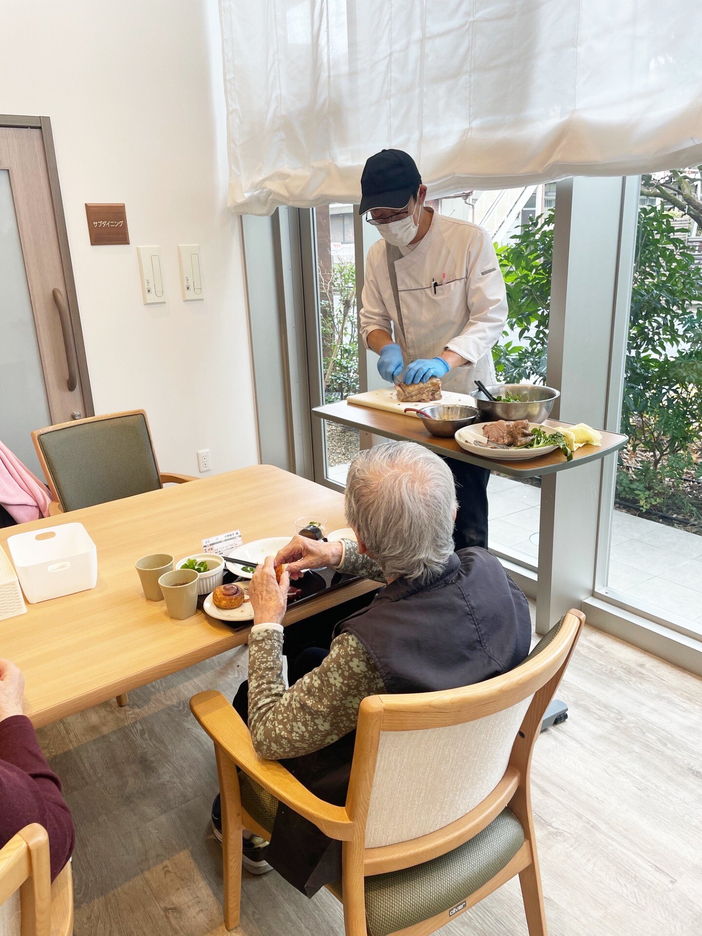 クリスマスランチ-2　ニチイホーム杉並松庵