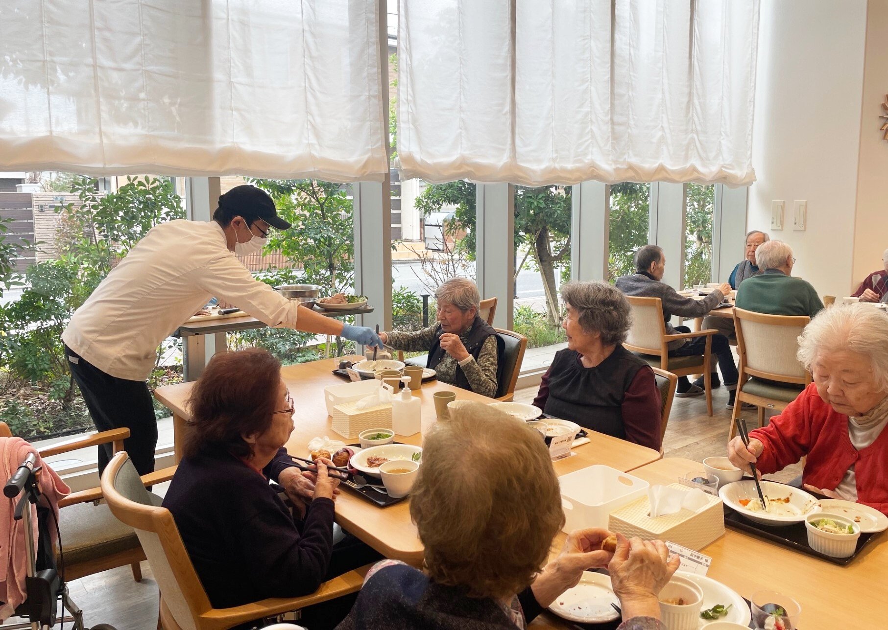 クリスマスランチ-3　ニチイホーム杉並松庵