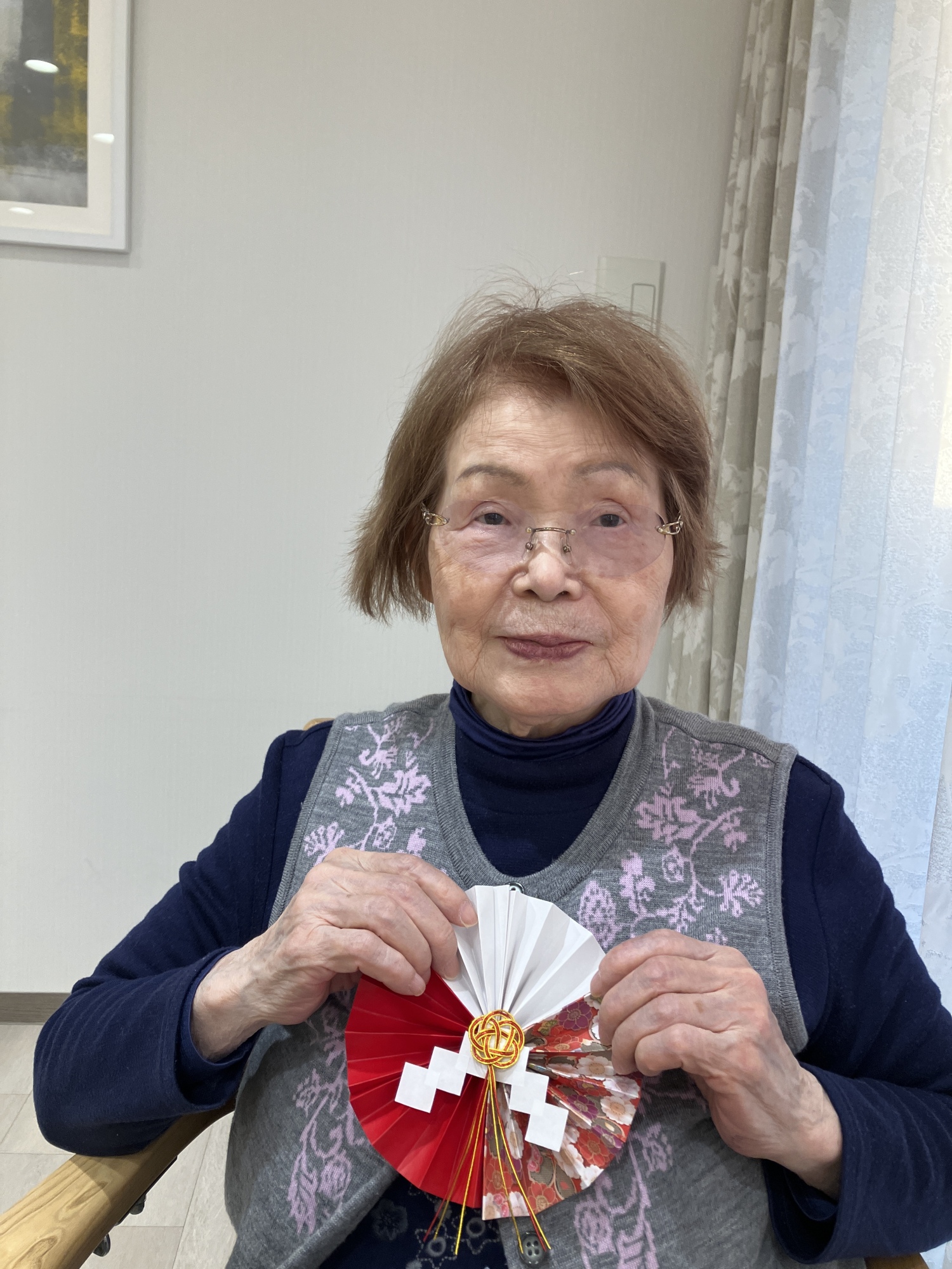 お正月飾り-2　ニチイホーム杉並松庵