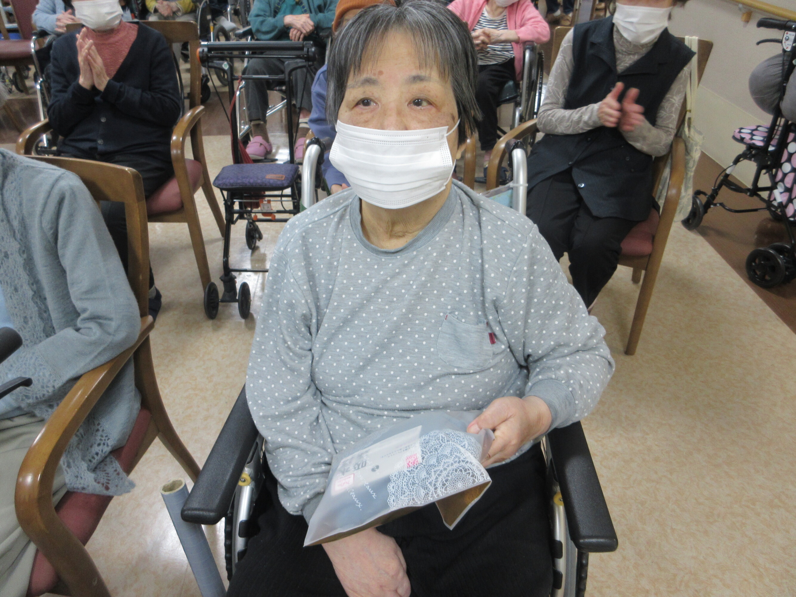 クリスマス会、12月お誕生日会-3　ニチイホーム矢口