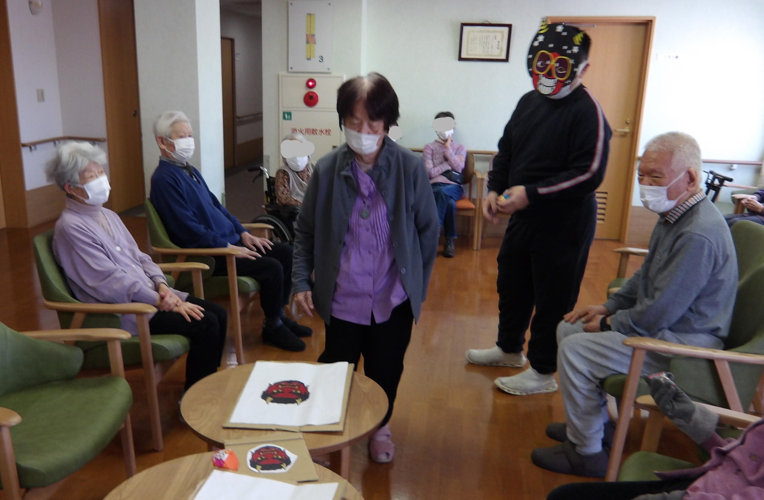 ニチイホーム東府中の節分２