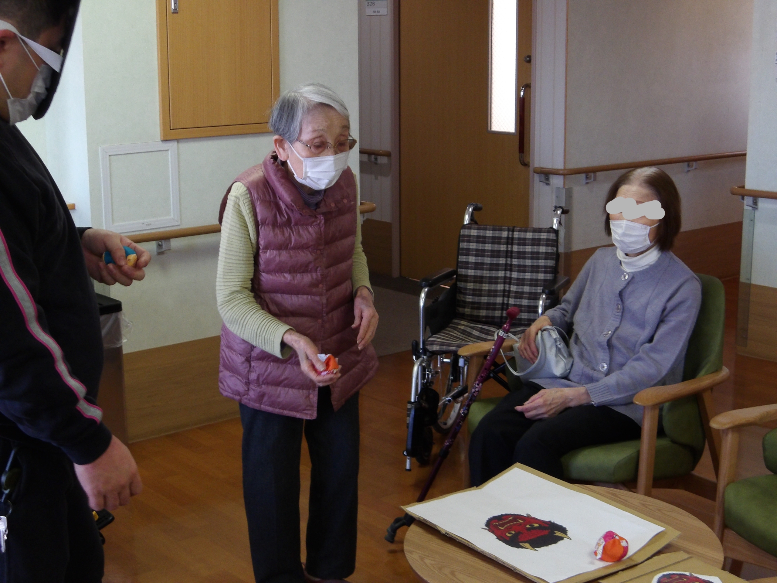 ニチイホーム東府中の節分３