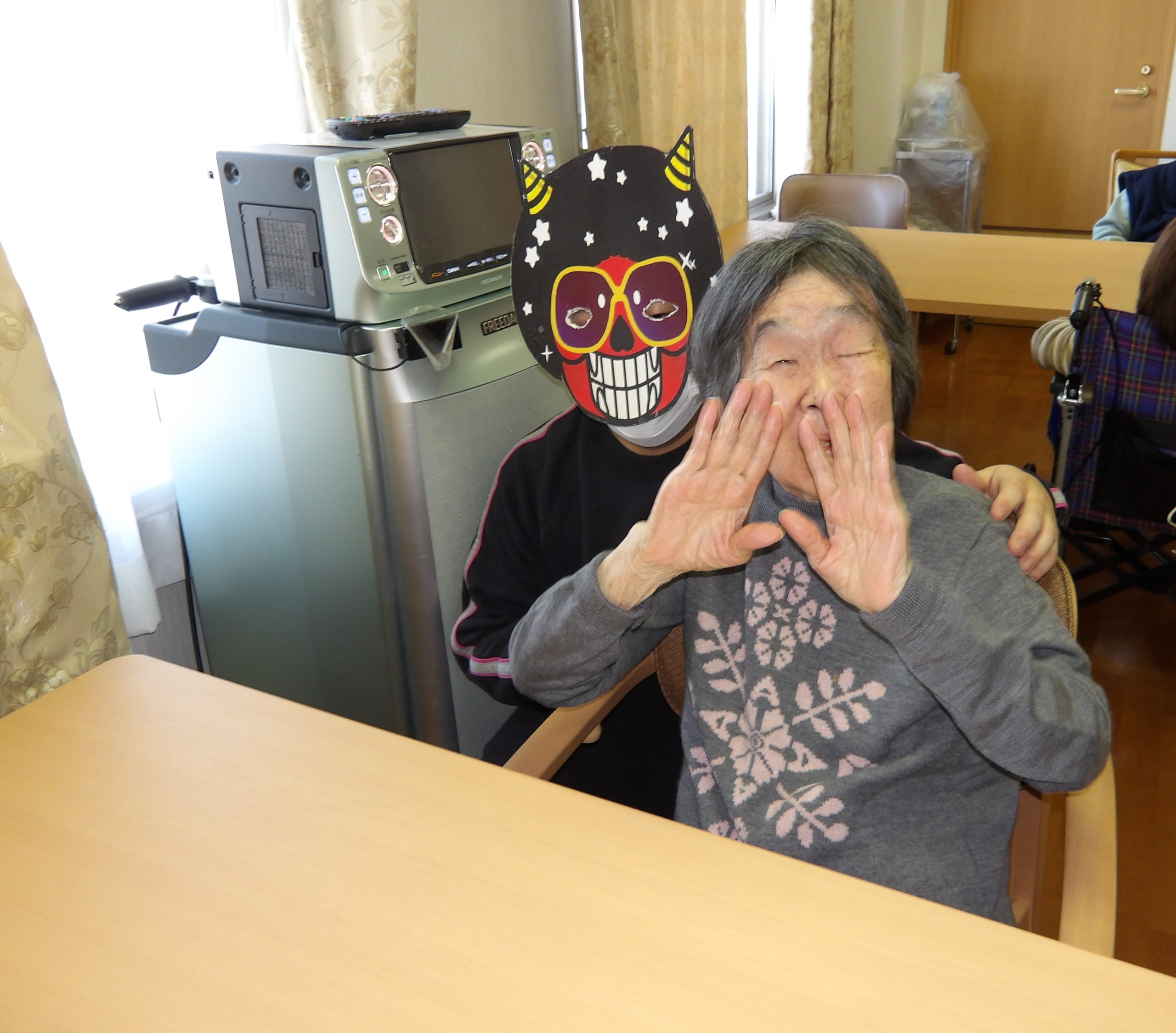 ニチイホーム東府中の節分４