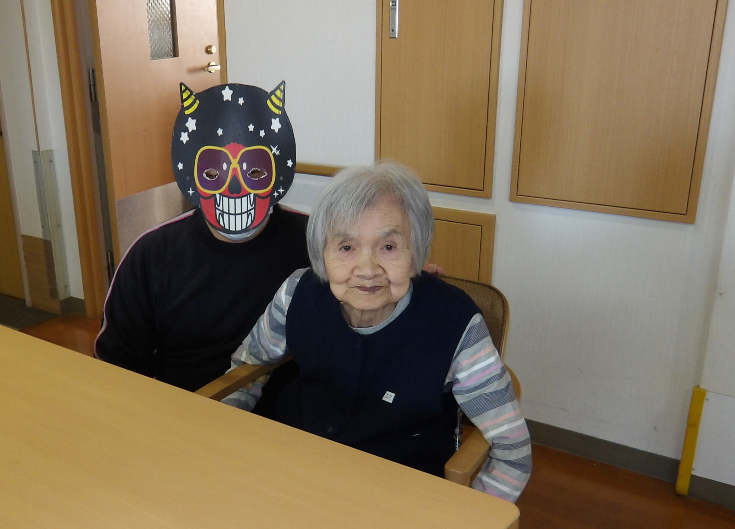 ニチイホーム東府中の節分5