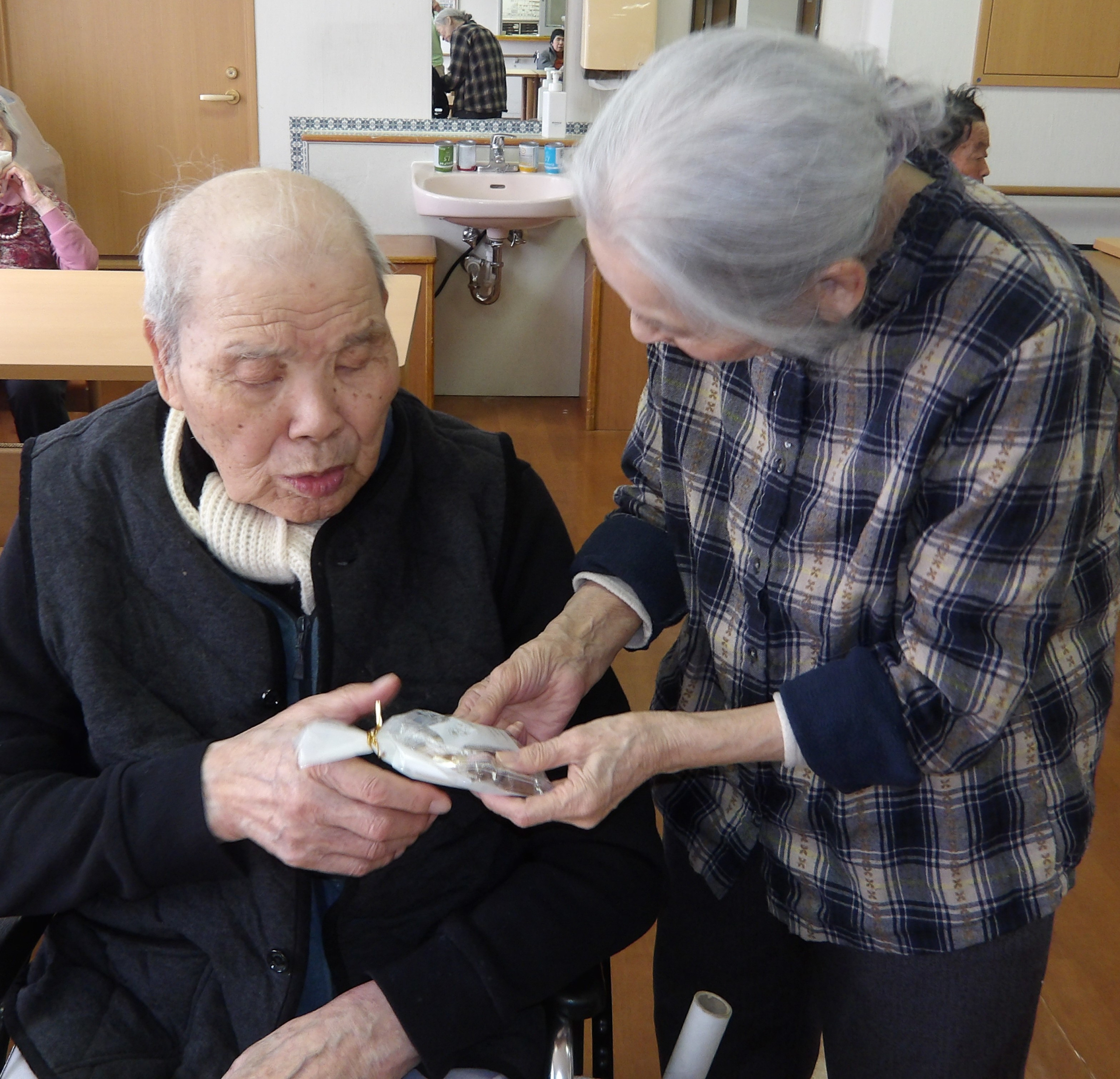 ニチイホーム東府中のバレンタイン３