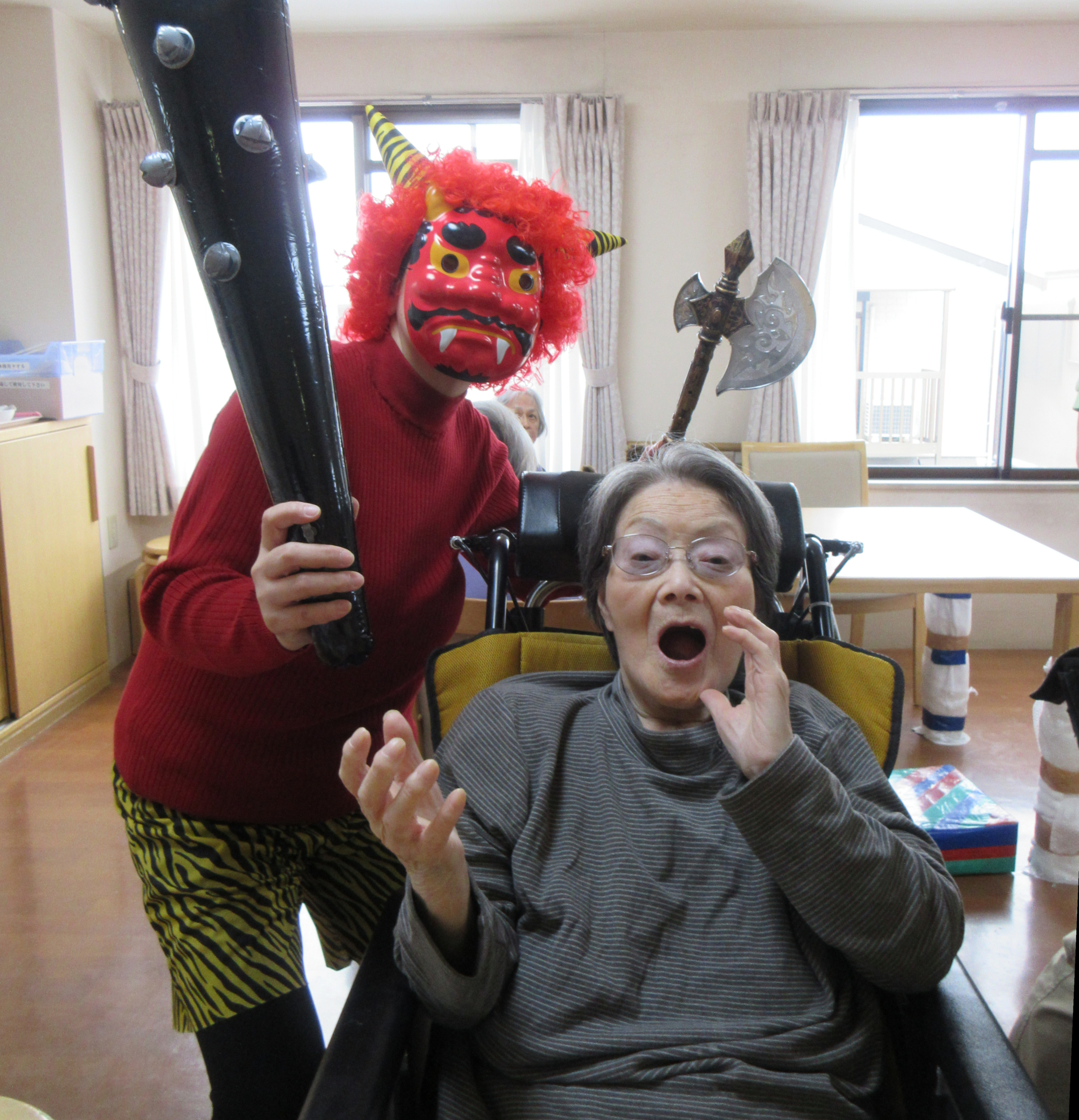 ニチイホー１ム南大泉の節分