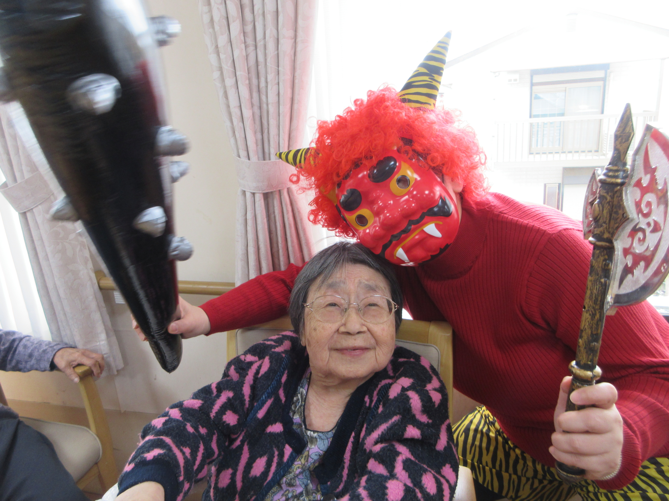 ニチイホーム南大泉の節分２