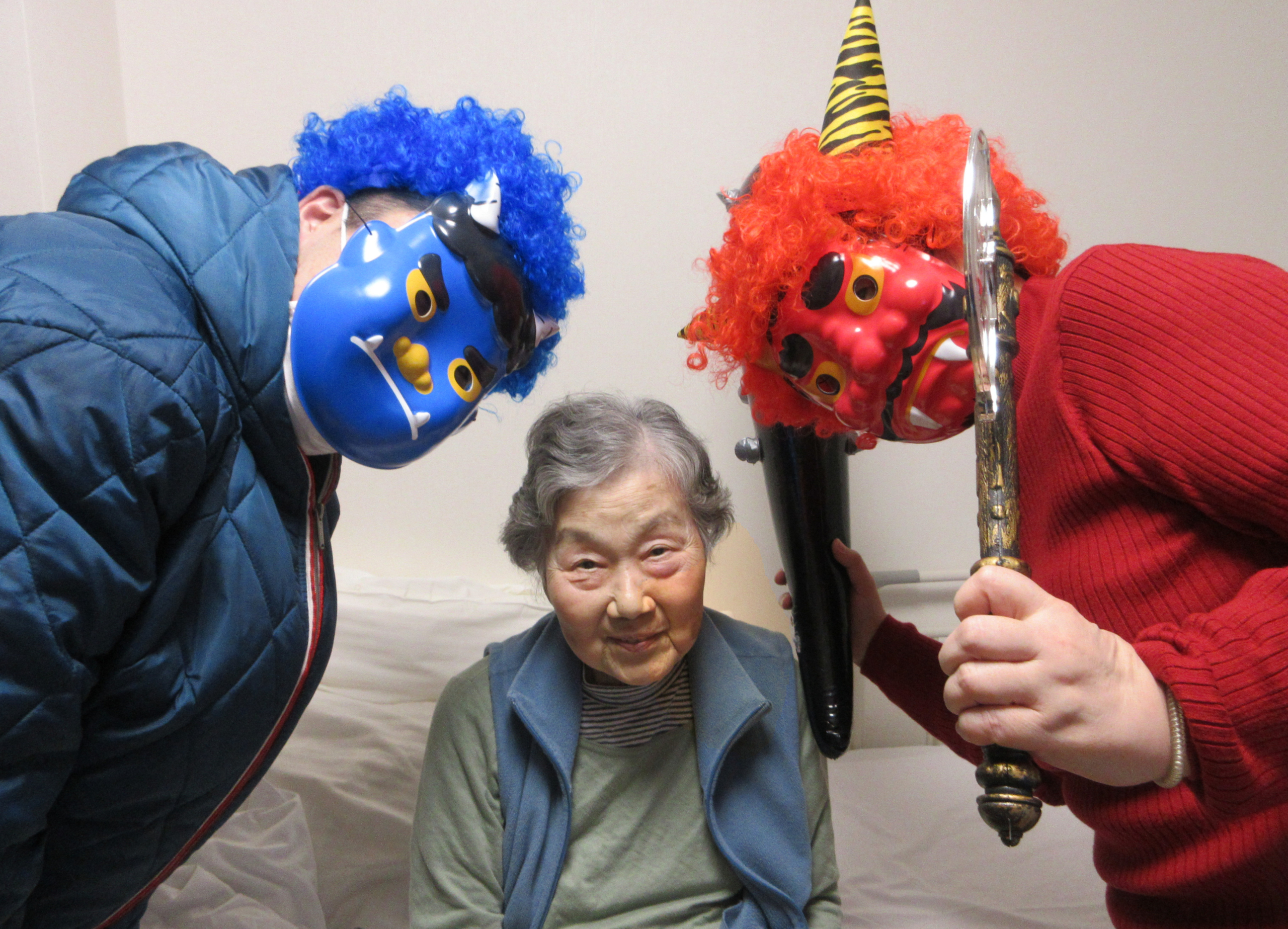 ニチイホーム南大泉の節分３