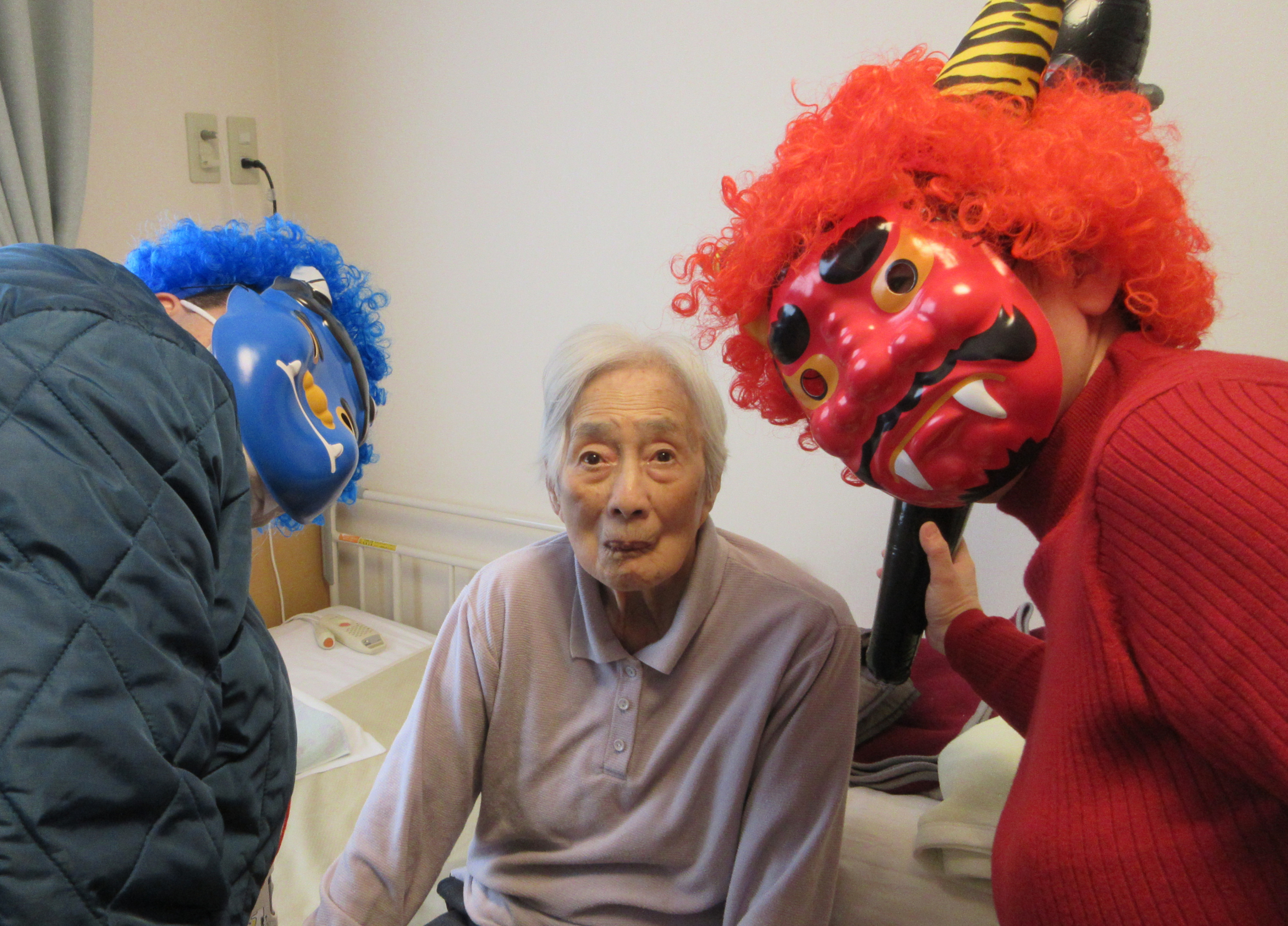 ニチイホーム南大泉の節分５