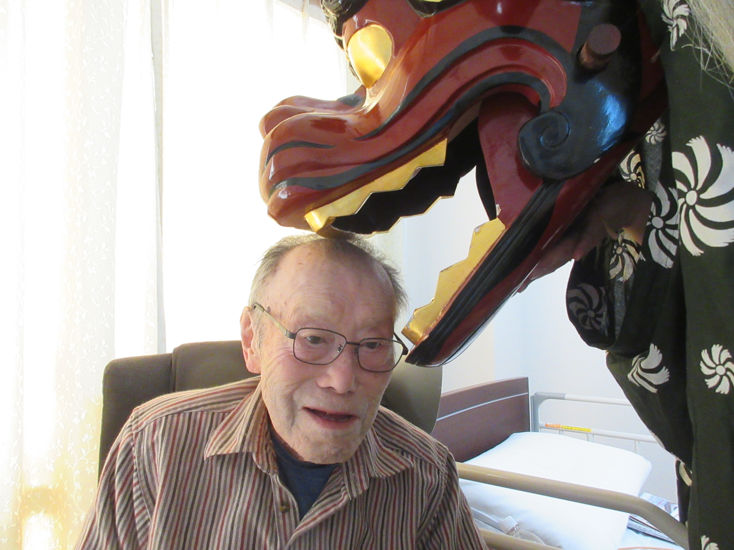 ニチイホーム登戸の書初め３