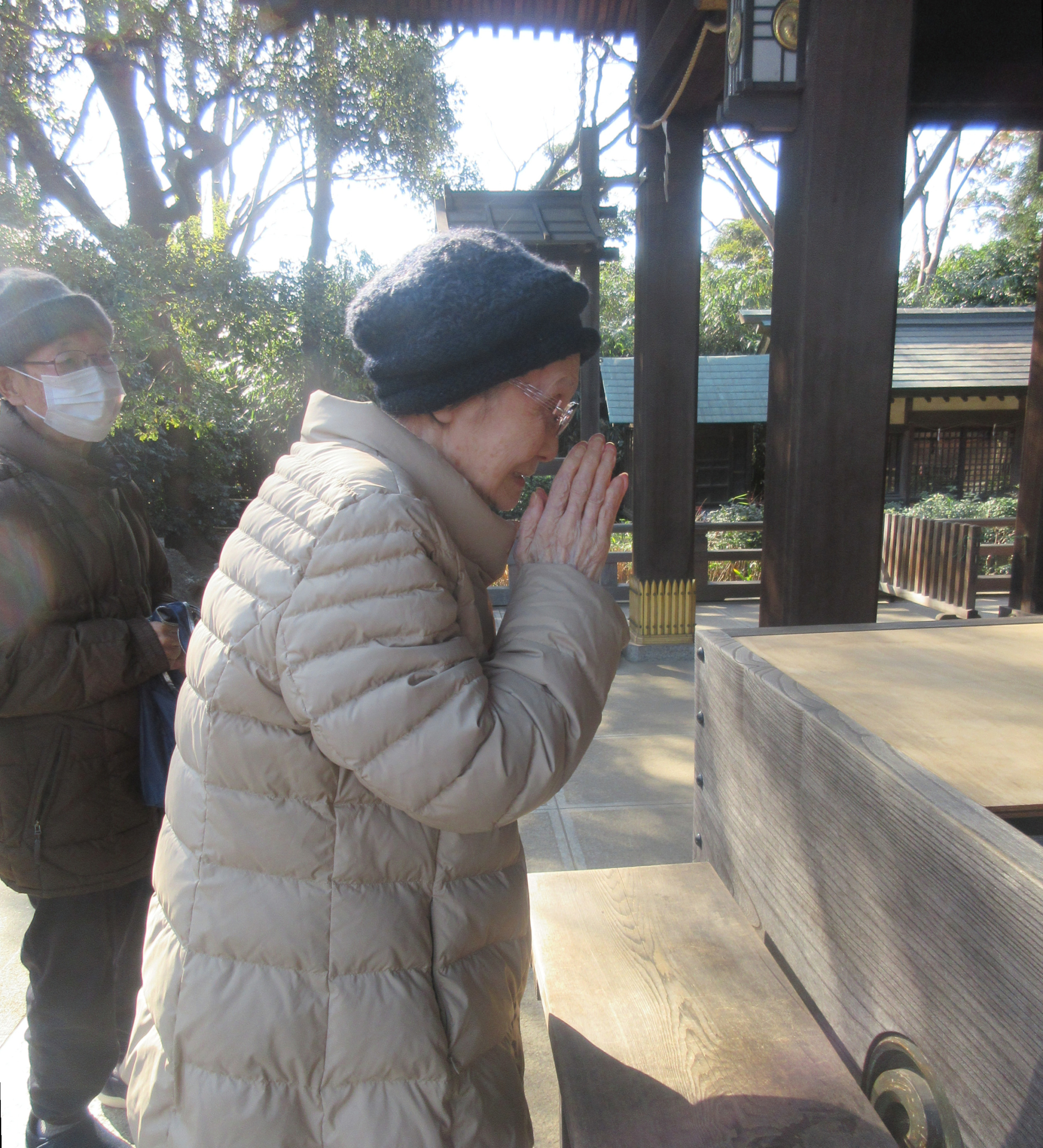 ニチイホーム登戸の書初め３