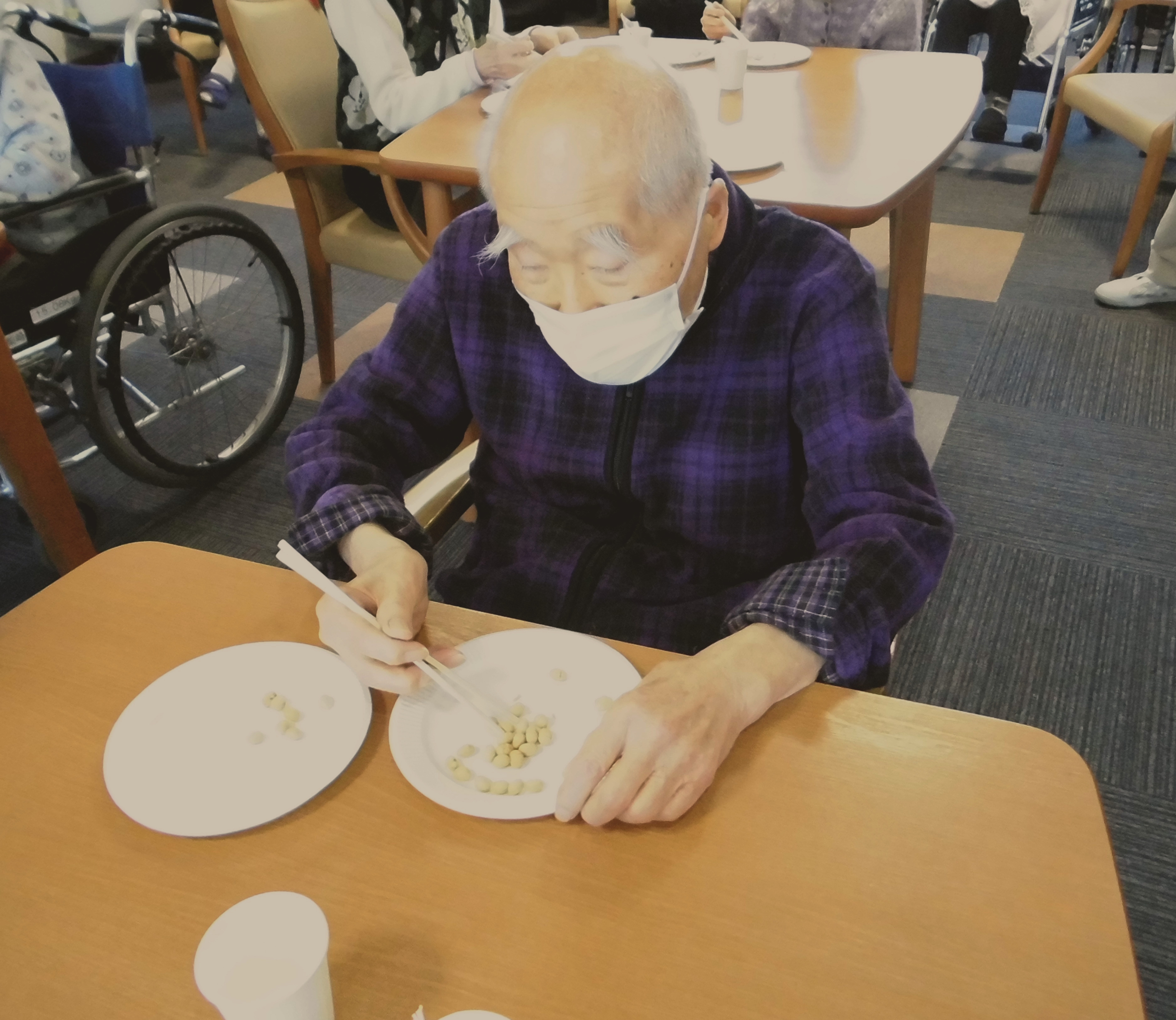 ニチイホーム立川柴崎の節分3