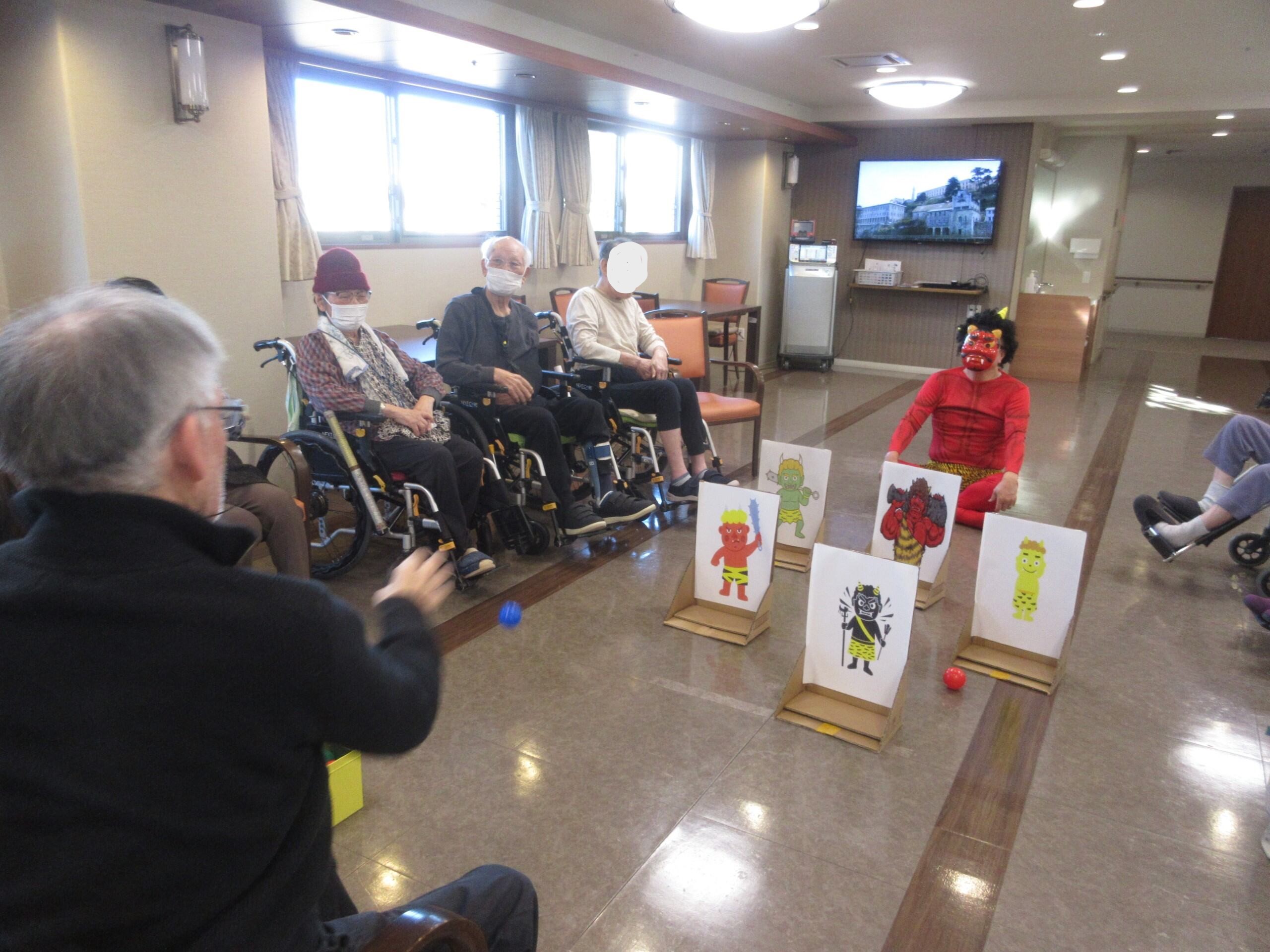 ニチイホーム用賀の節分４