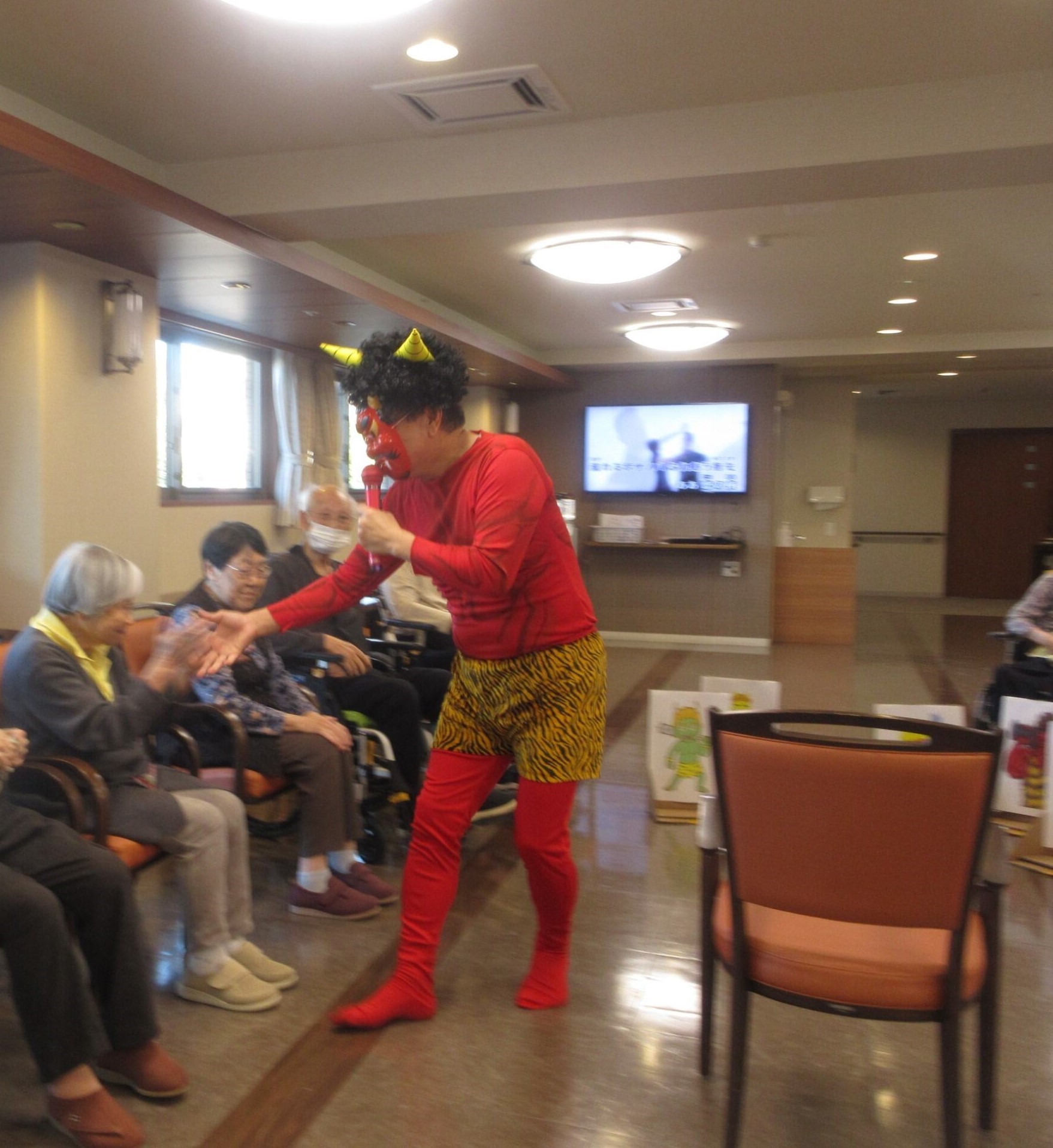 ニチイホーム用賀の節分５