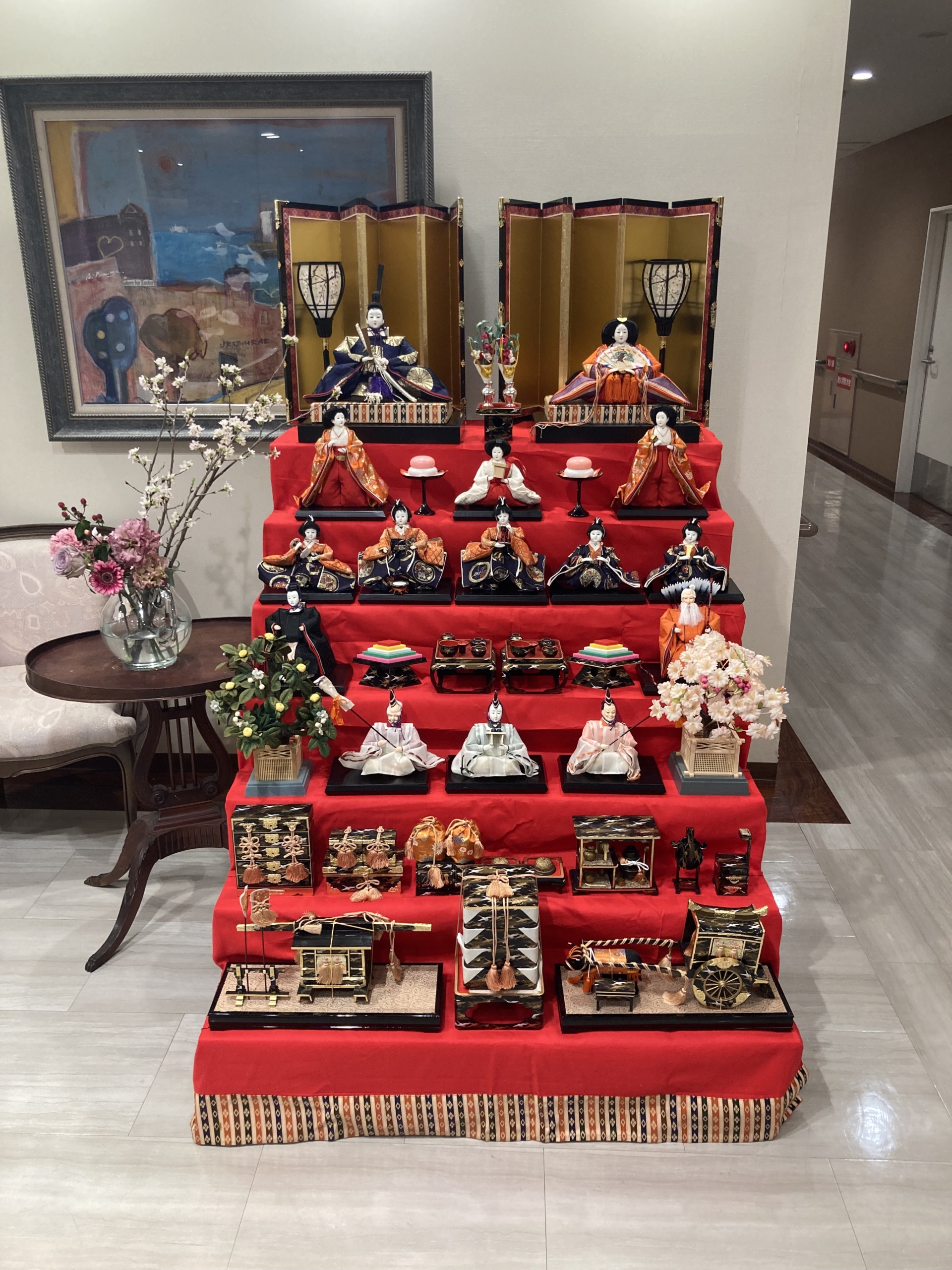 ニチイメゾン箕面船場のおひなさま１