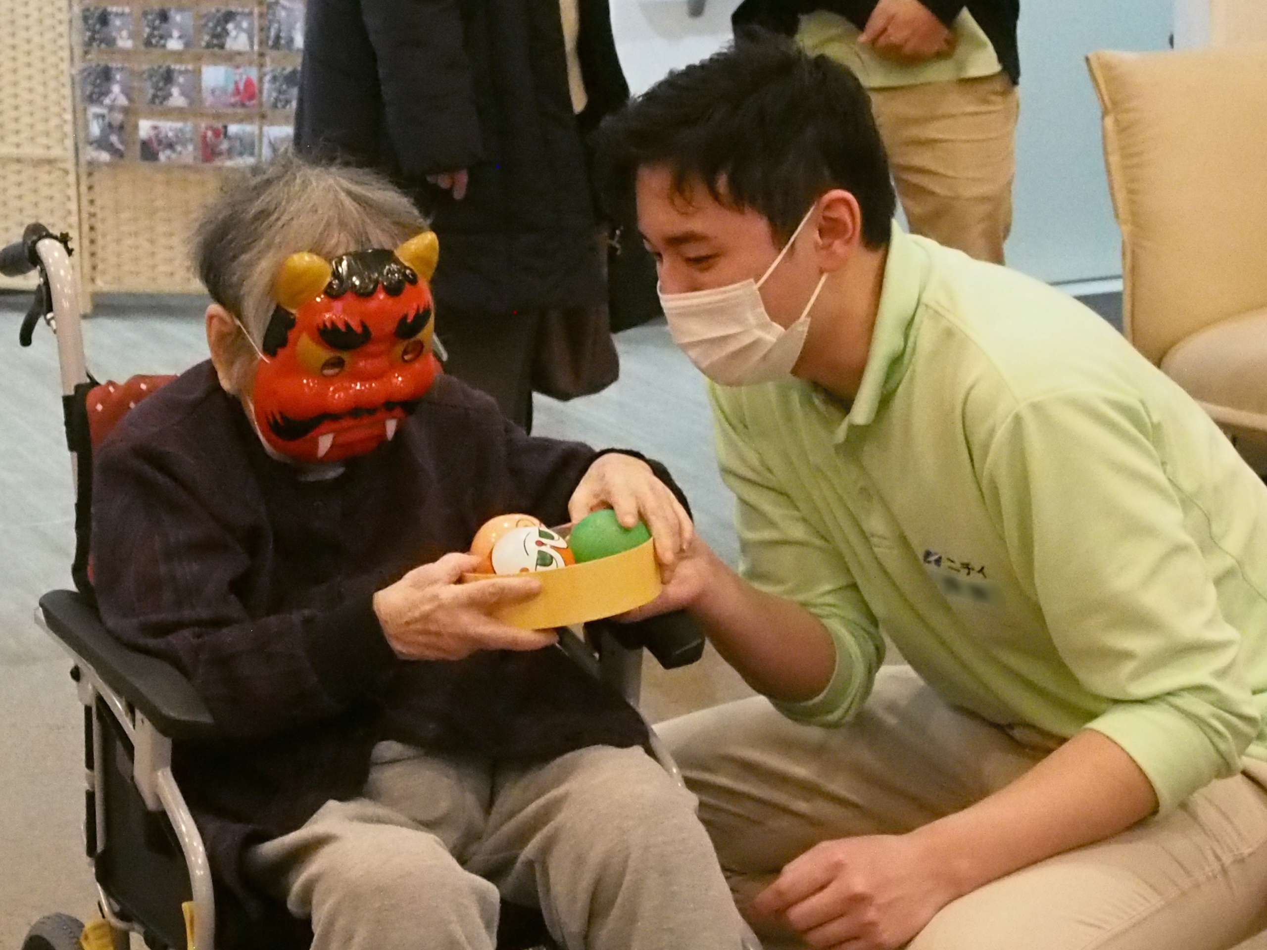 ニチイメゾン三和町の節分２