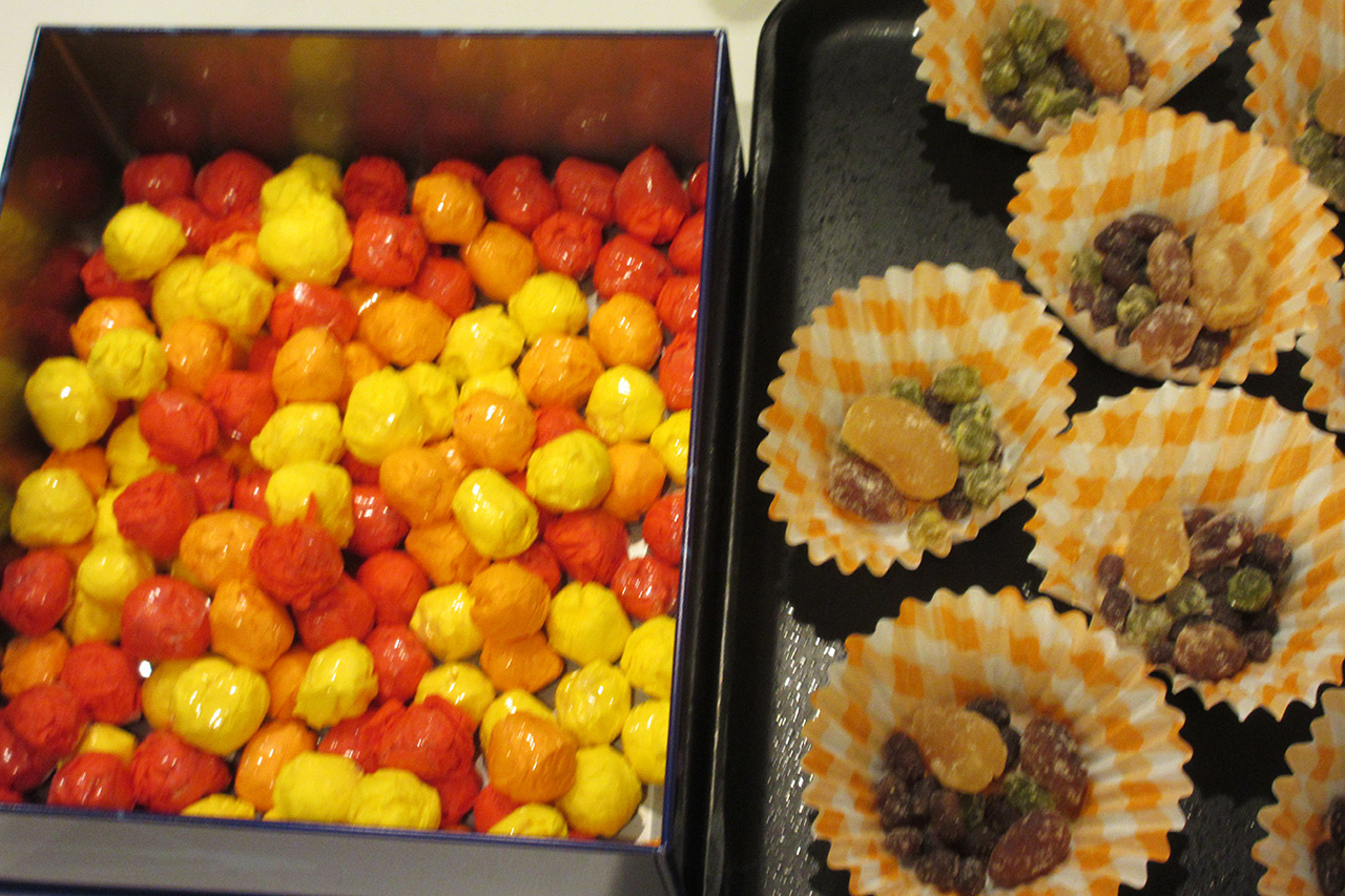 福は内！節分で鬼さんと楽しく豆まき-2 ニチイホーム東船橋