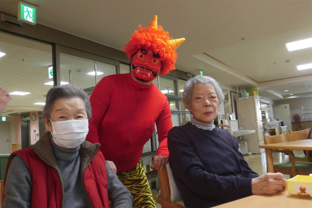 節分祭-5 ニチイホーム星ヶ丘