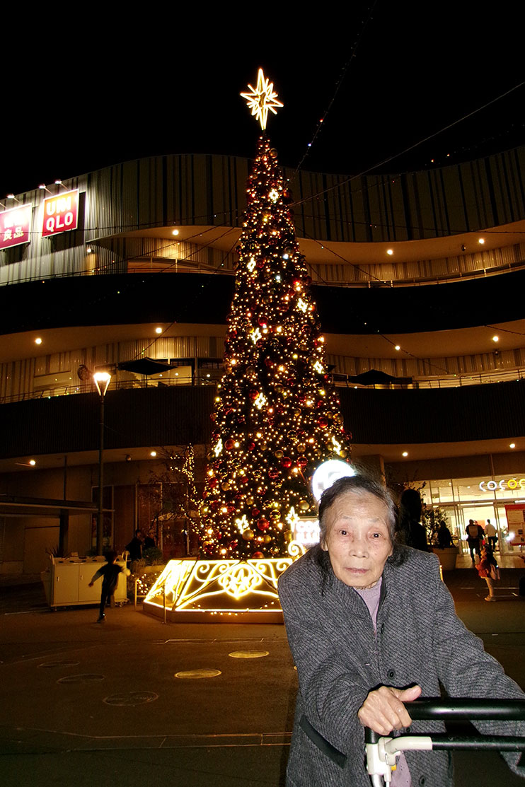 クリスマスイルミネーション-3 ニチイホームさいたま新都心