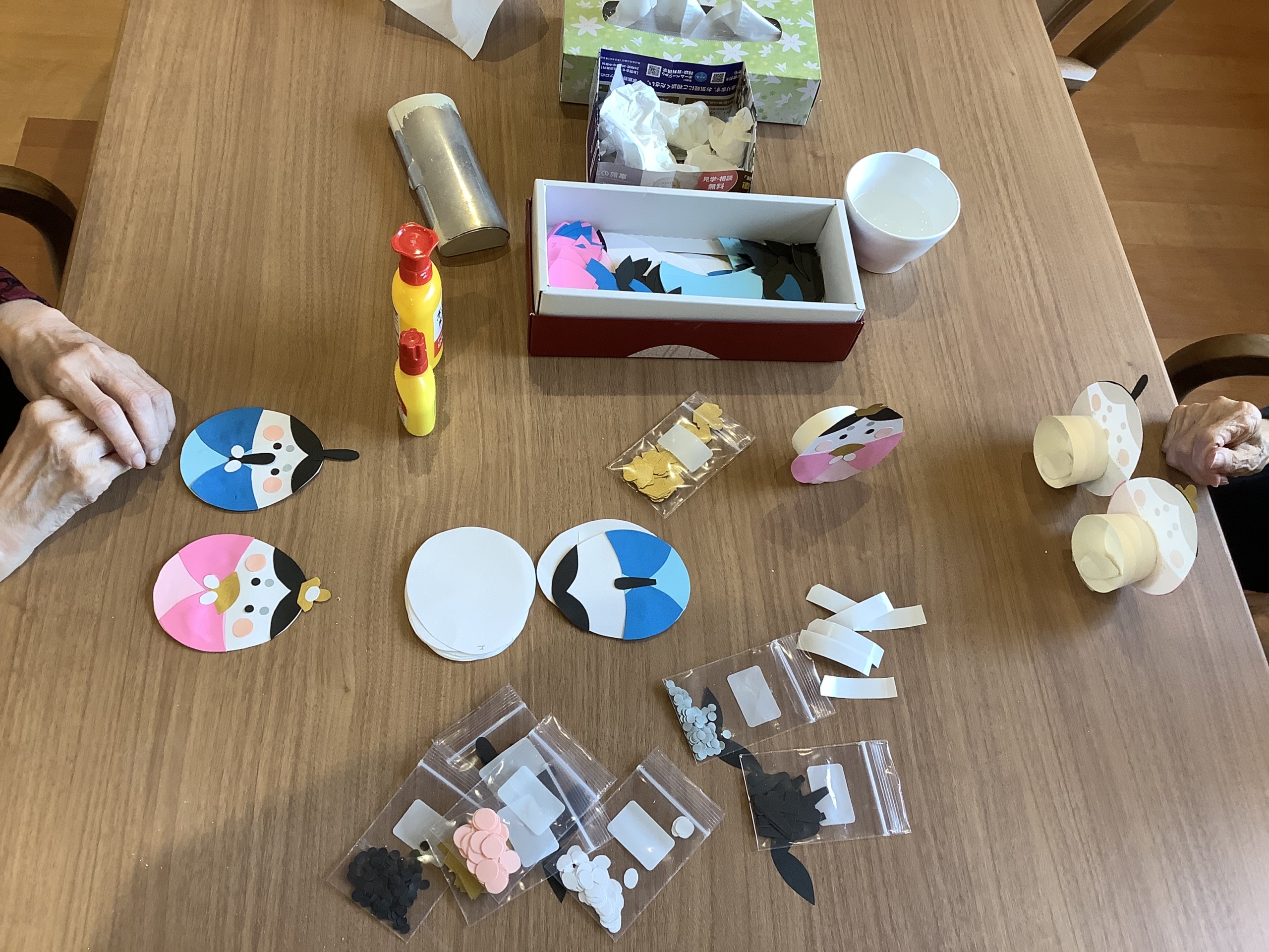 ニチイホーム江戸川のひな飾り３