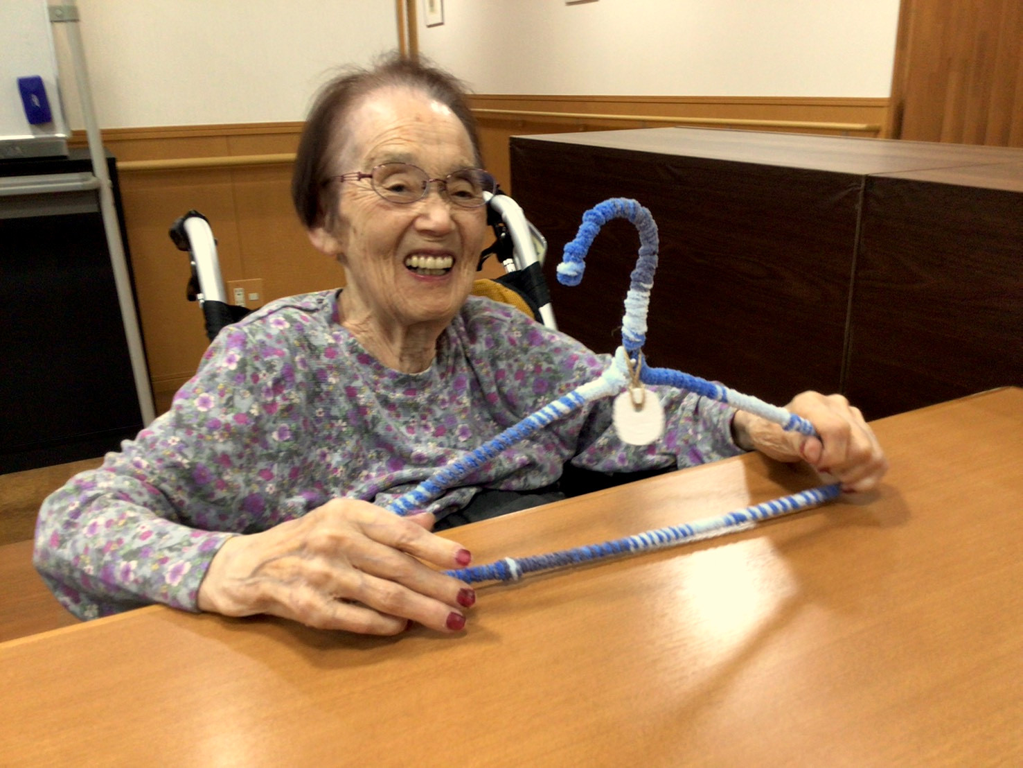 ニチイホーム板橋徳丸のアロマハンガーづくり５