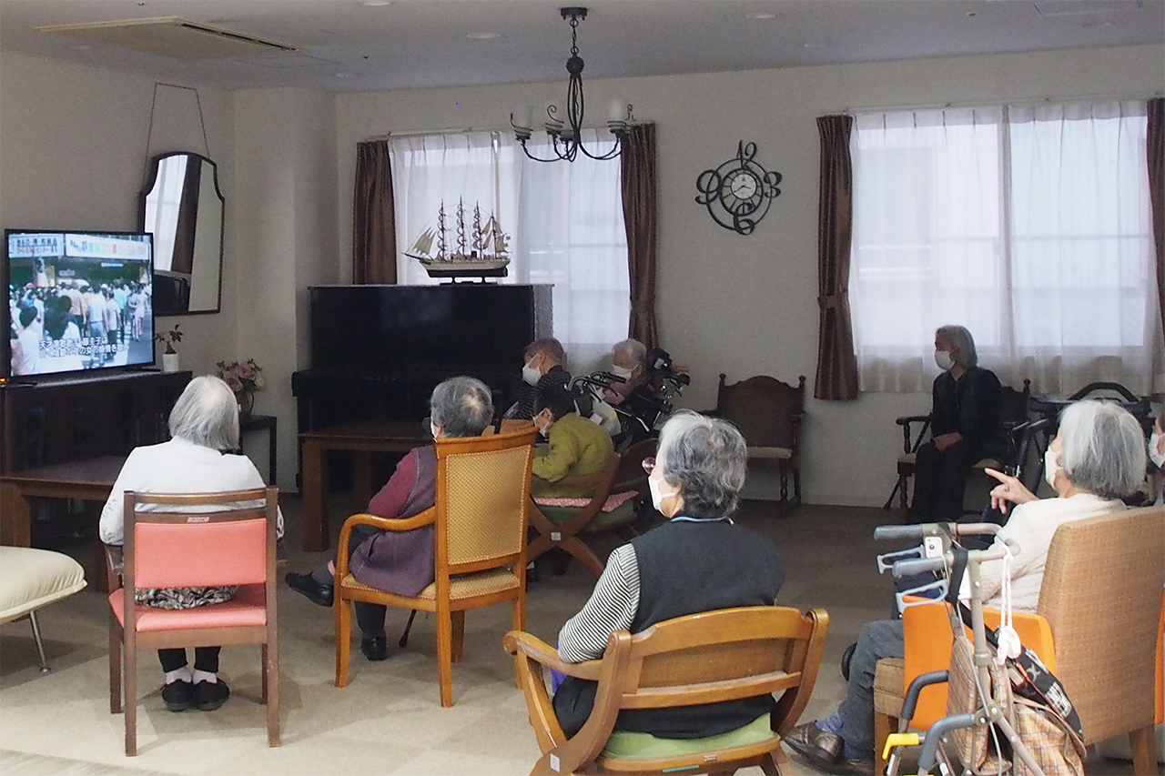 昭和歌謡曲 上映会-3 ニチイメゾン三和町